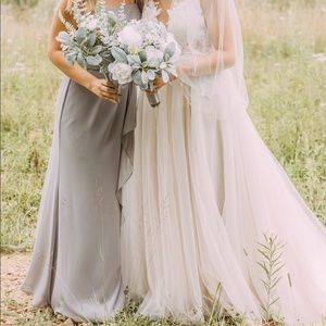 Gray Bridesmaid Dress!